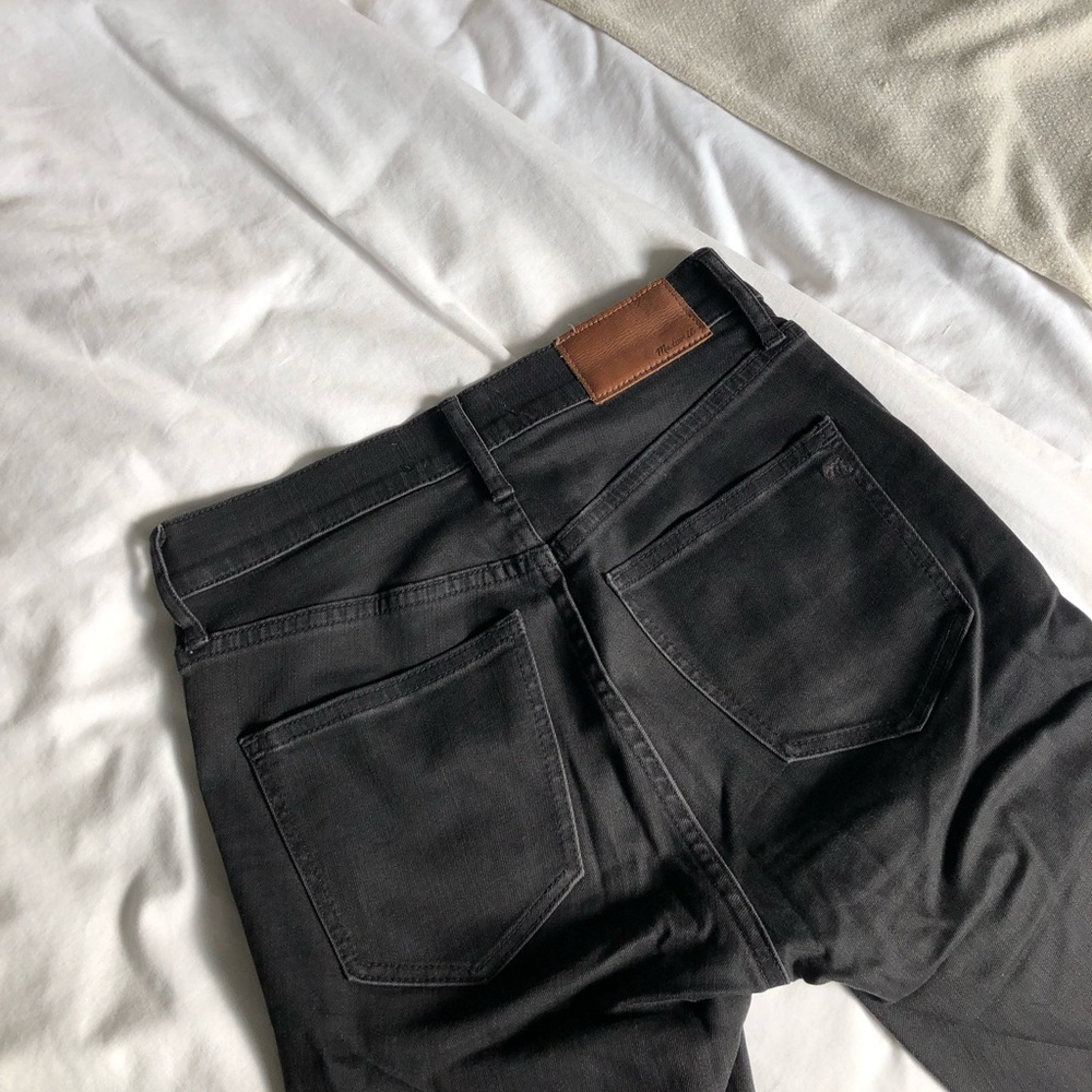 Madewell distressed skinny jeans